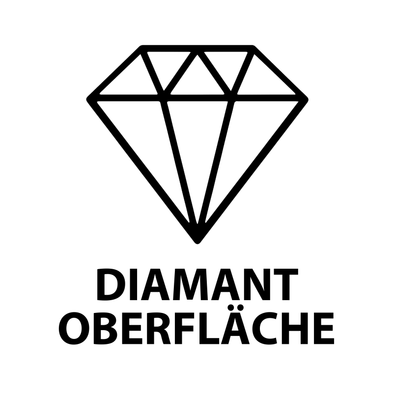 Symbol Diamantoberfläche
