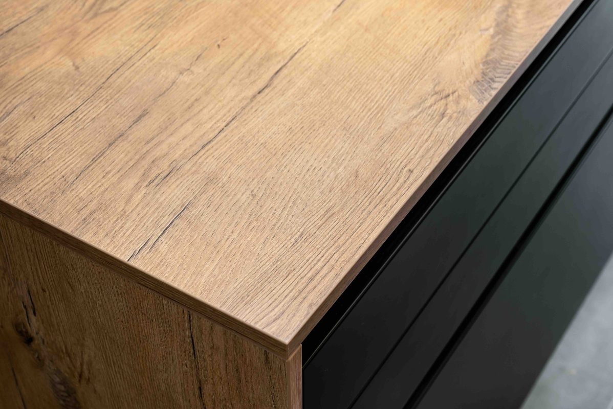 Küche Anthrazit Silbermond