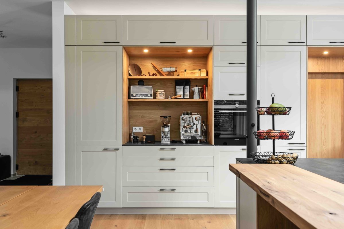 Landhausküche im modernen Style Manhattan Grau Classico