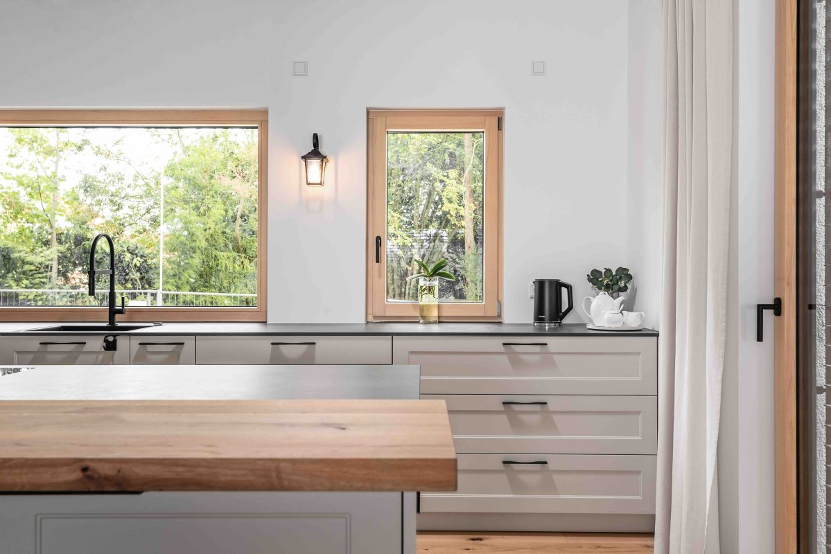 Landhausküche im modernen Style Manhattan Grau Classico