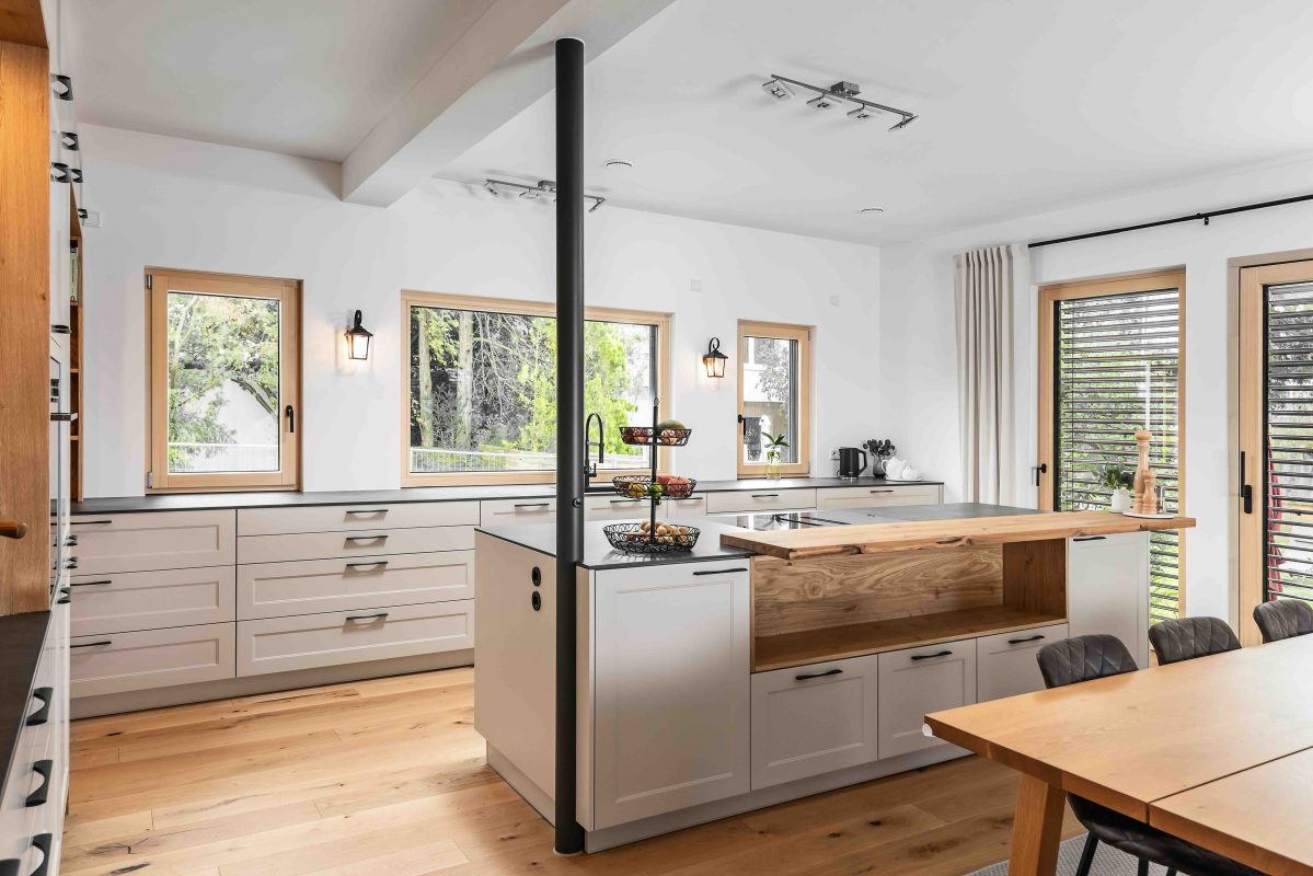 Landhausküche im modernen Style Manhattan Grau Classico