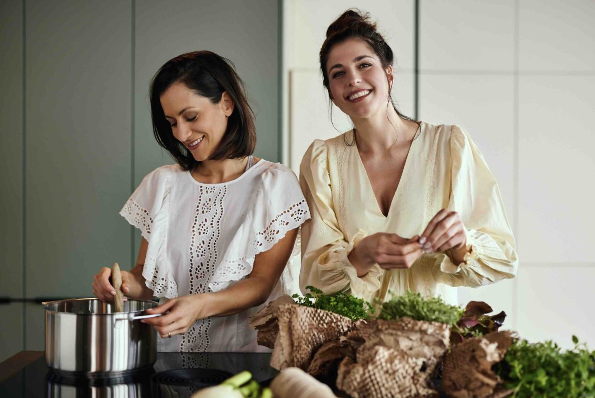 Sommerfrische Küche Andros in Fjord Grün People
